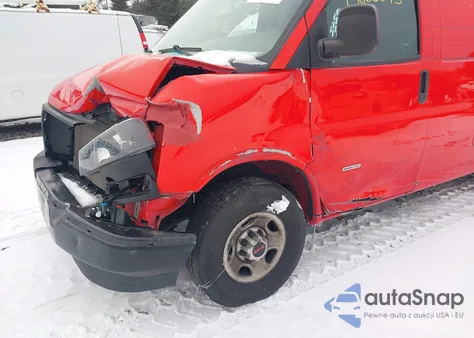 2021 GMC Savana Cargo Rwd 2500 Regular Wheelbase Work Van from USA, damaged, VIN 1GTW7AF15M1305845